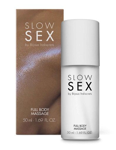 Массажный гель Slow Sex Full Body Massage - 50 мл. - Bijoux Indiscrets - купить с доставкой в Омске