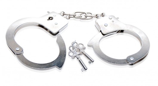 Металлические наручники Beginner s Metal Cuffs - Pipedream - купить с доставкой в Омске