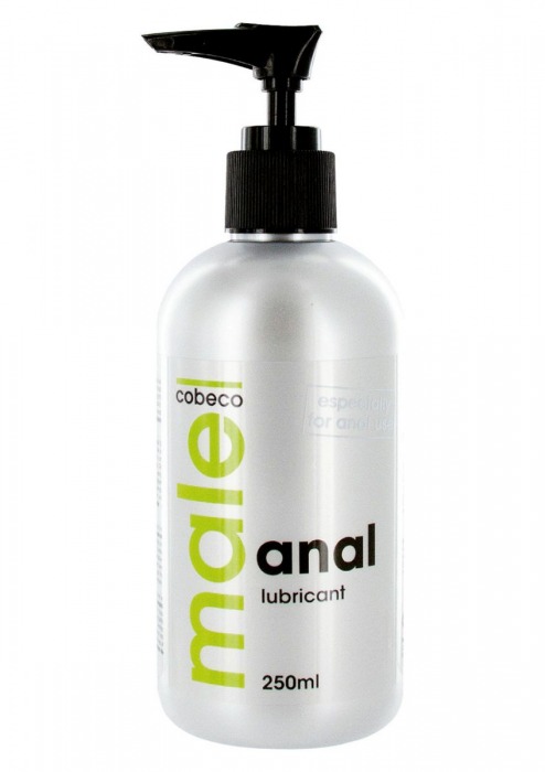 Анальный лубрикант MALE Cobeco Anal Lubricant - 250 мл. - Cobeco - купить с доставкой в Омске
