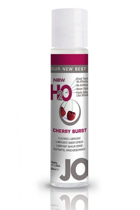 Ароматизированный лубрикант JO Flavored Cherry - 30 мл. - System JO - купить с доставкой в Омске