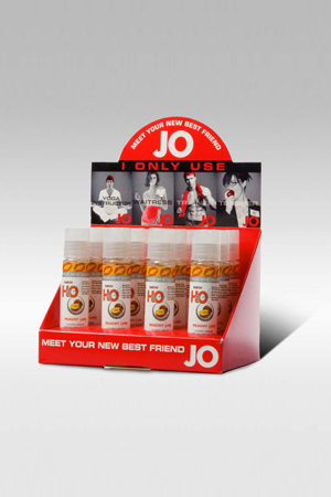 Лубрикант с ароматом персика JO Flavored Peachy Lips - 30 мл. - System JO - купить с доставкой в Омске