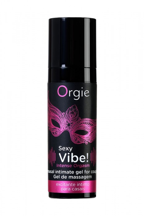 Гель для массажа ORGIE Sexy Vibe Intense Orgasm - 15 мл. - ORGIE - купить с доставкой в Омске