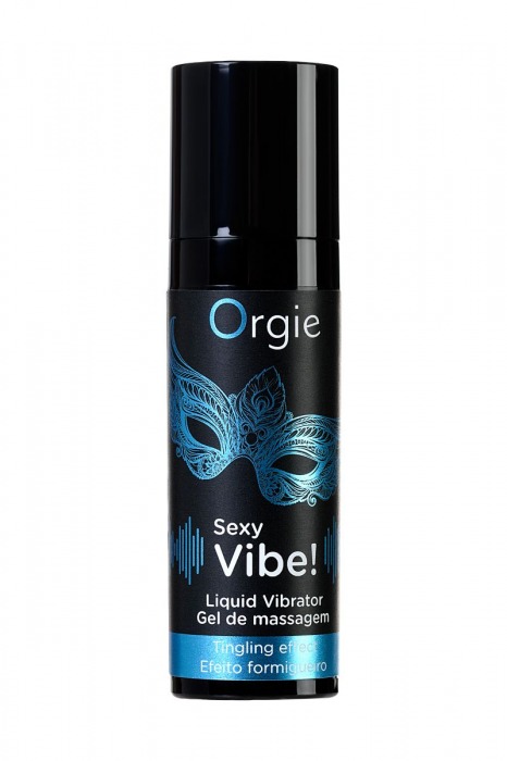 Гель для массажа ORGIE Sexy Vibe Liquid Vibrator с эффектом вибрации - 15 мл. - ORGIE - купить с доставкой в Омске