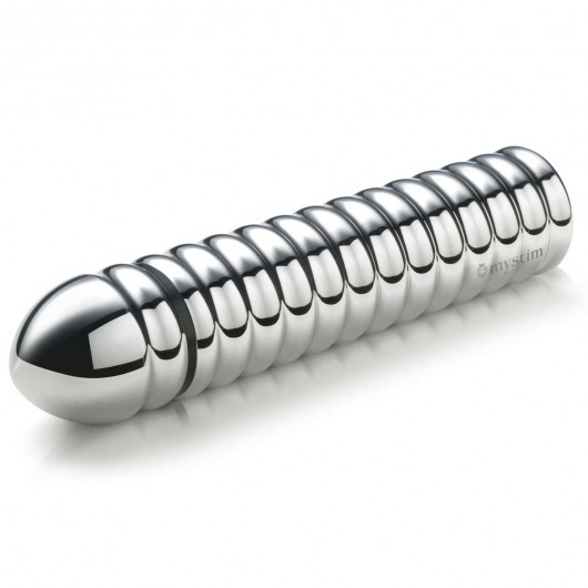 Рельефный фаллос для интенсивного электросекса Groovey George - 20 см. - MyStim - купить с доставкой в Омске