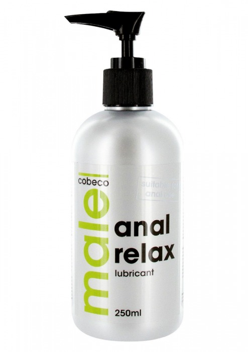 Анальный лубрикант MALE Cobeco Anal Relax Lubricant - 250 мл. - Cobeco - купить с доставкой в Омске