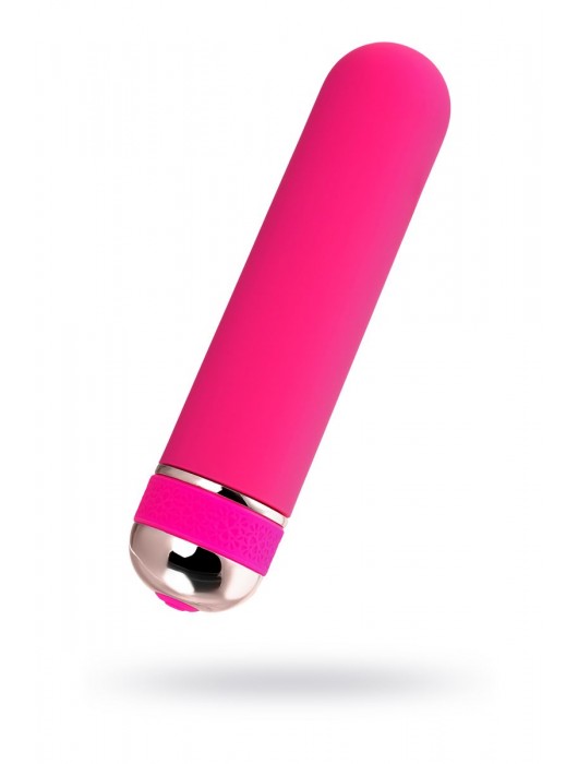 Розовый нереалистичный мини-вибратор Mastick Mini - 13 см. - A-toys