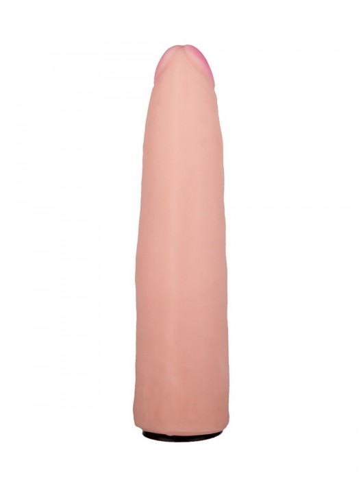 Пояс-трусики с насадкой Glamour Silver - 15,5 см. - LOVETOY (А-Полимер) - купить с доставкой в Омске