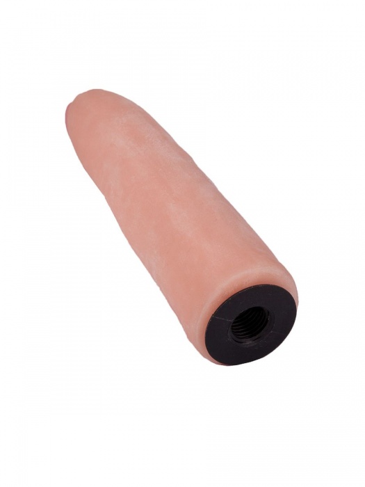 Пояс-трусики с насадкой Soft-Prince - 18,5 см. - LOVETOY (А-Полимер) - купить с доставкой в Омске