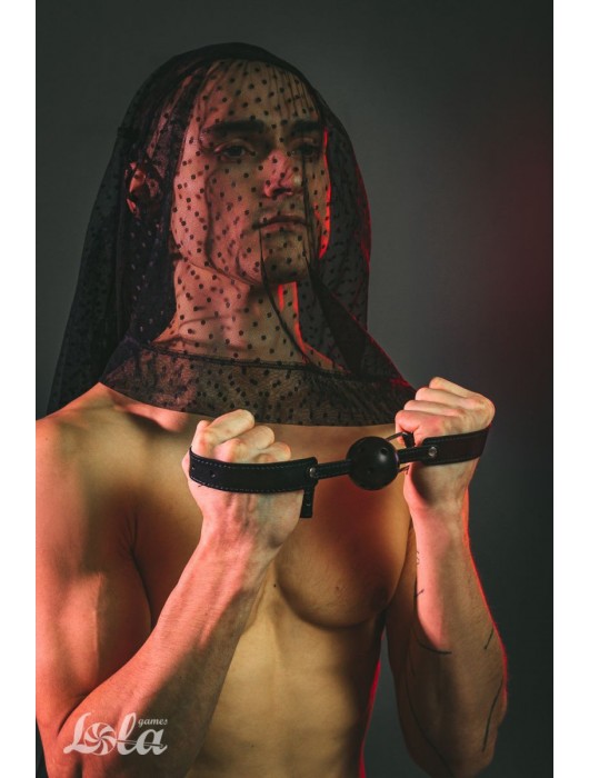 Черный кляп-шарик Joyride - Lola Games - купить с доставкой в Омске