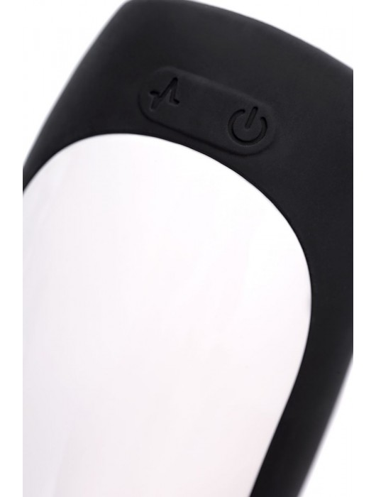 Черно-белый перезаряжаемый мастурбатор Erotist Hailstorm - Erotist Adult Toys - в Омске купить с доставкой