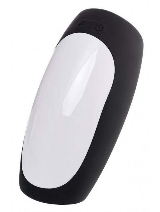 Черно-белый перезаряжаемый мастурбатор Erotist Hailstorm - Erotist Adult Toys - в Омске купить с доставкой