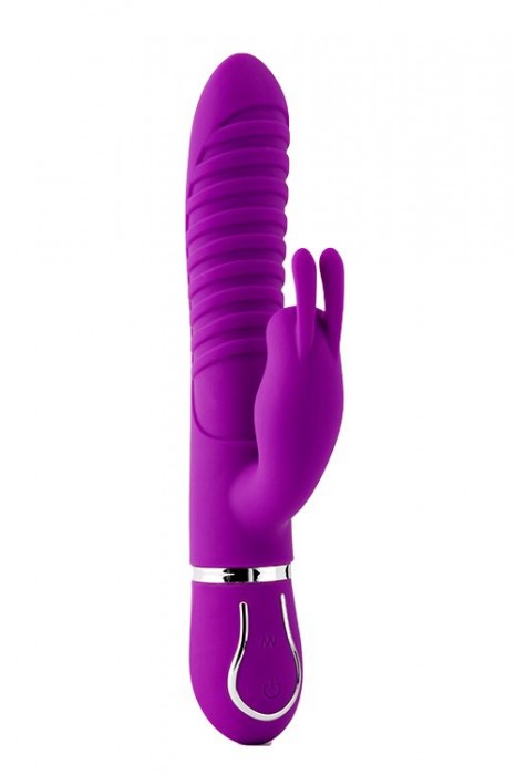 Фиолетовый вибратор-кролик MAGIC BUNNY с ушкакми - 22 см. - Dream Toys