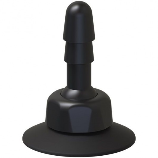 Плаг с присоской для фиксации насадок Deluxe 360° Swivel Suction Cup Plug - Doc Johnson - купить с доставкой в Омске