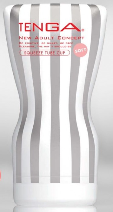 Мастурбатор TENGA Squeeze Tube Cup Soft - Tenga - в Омске купить с доставкой