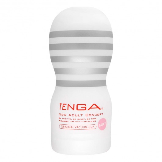 Мастурбатор TENGA Original Vacuum Cup Soft - Tenga - в Омске купить с доставкой