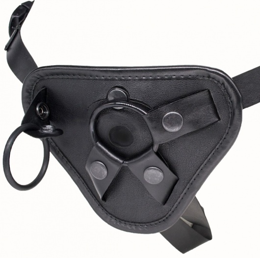 Пояс харнесс BEST UNI strap с 2 сменными насадками - 18,5 и 16 см. - LOVETOY (А-Полимер) - купить с доставкой в Омске