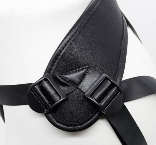 Пояс харнесс BEST UNI strap с 2 сменными насадками - 18,5 и 16 см. - LOVETOY (А-Полимер) - купить с доставкой в Омске