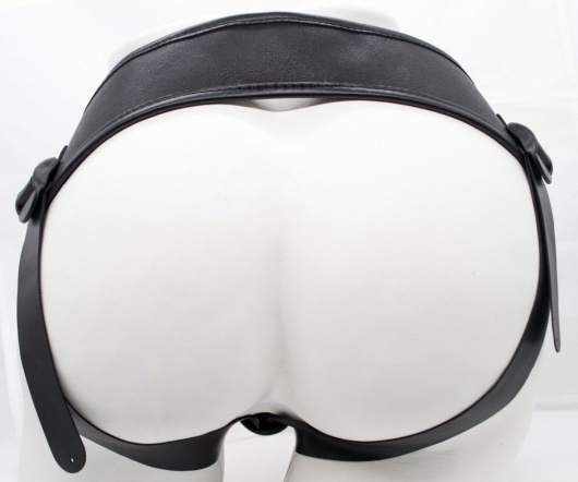 Пояс харнесс BEST UNI strap с 2 сменными насадками - 18,5 и 16 см. - LOVETOY (А-Полимер) - купить с доставкой в Омске