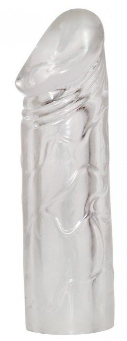 Удлиняющая насадка на пенис Mega Dick Sleeve Transparent - Orion - в Омске купить с доставкой