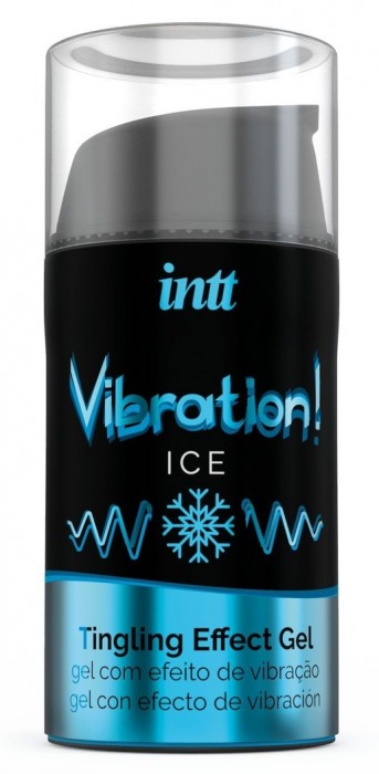 Жидкий интимный гель с эффектом вибрации Vibration! Ice - 15 мл. - INTT - купить с доставкой в Омске