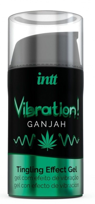 Жидкий интимный гель с эффектом вибрации Vibration! Ganjah - 15 мл. - INTT - купить с доставкой в Омске