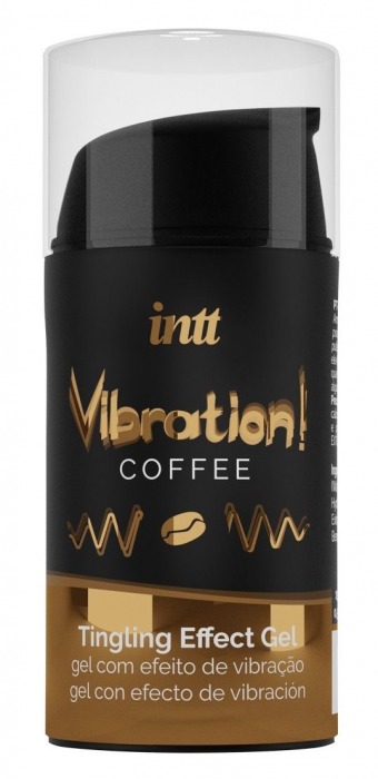 Жидкий интимный гель с эффектом вибрации Vibration! Coffee - 15 мл. - INTT - купить с доставкой в Омске