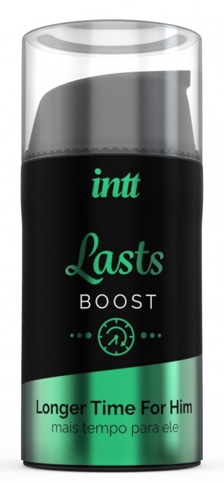 Мужской интимный гель для продления эрекции Lasts Boost - 15 мл. - INTT - купить с доставкой в Омске