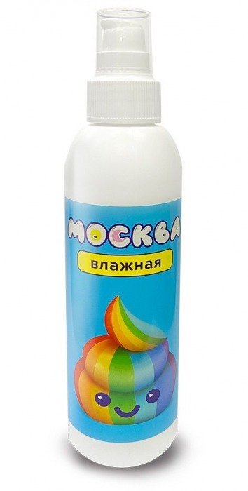 Увлажняющая смазка на водной основе  Москва Влажная  - 200 мл. - Москва - купить с доставкой в Омске