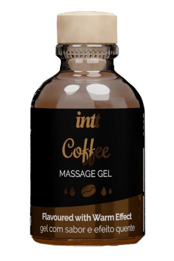 Массажный гель с согревающим эффектом Coffee - 30 мл. - INTT - купить с доставкой в Омске