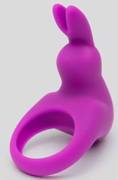 Фиолетовое эрекционное виброкольцо Happy Rabbit Cock Ring Kit - Happy Rabbit - в Омске купить с доставкой
