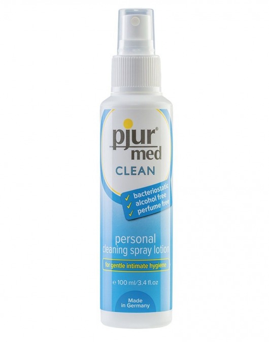 Гигиенический спрей pjur MED Clean Spray - 100 мл. - Pjur - купить с доставкой в Омске