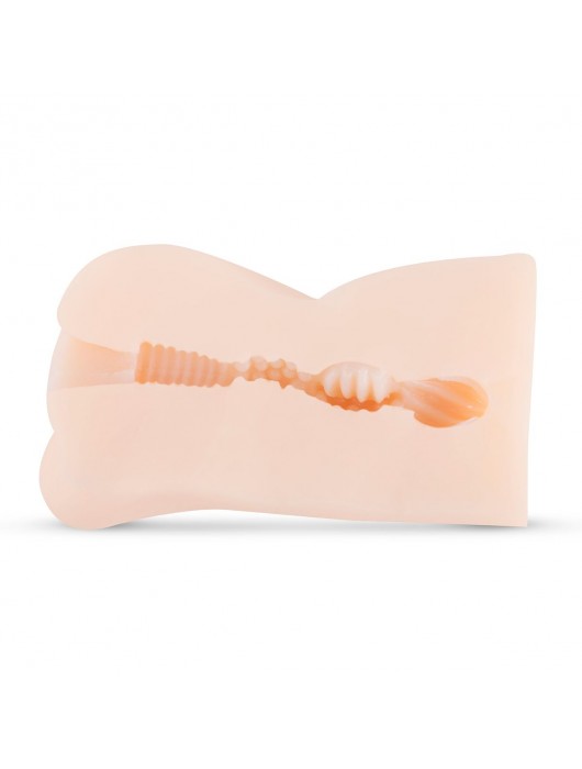 Телесный мастурбатор-вагина Claire Robson Masturbator - Friend with Benefits - в Омске купить с доставкой