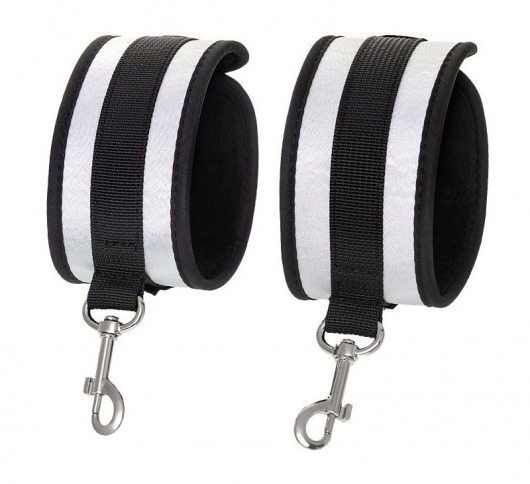 Серебристо-черные оковы Anonymo - ToyFa - купить с доставкой в Омске