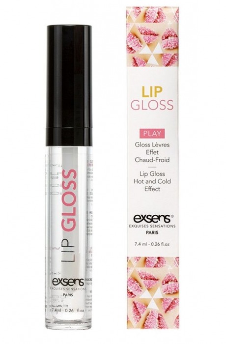 Блеск для губ Lip Gloss Strawberry с ароматом клубники - 7 мл. - Exsens - купить с доставкой в Омске
