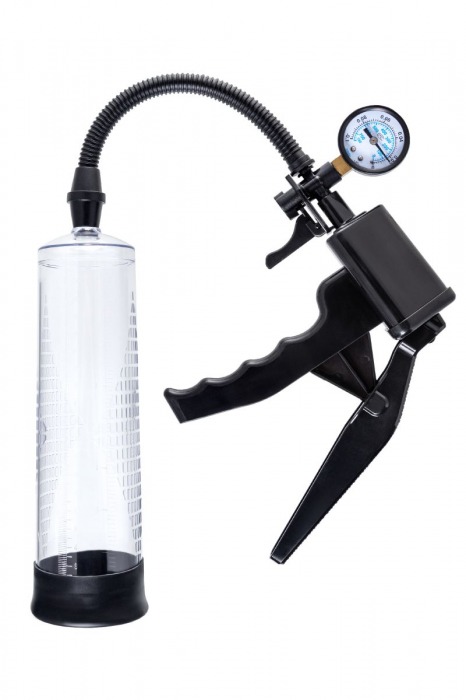 Прозрачная механическая помпа для пениса Viggo - Sexus - в Омске купить с доставкой