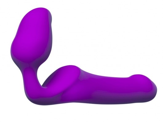 Лиловый безремневой страпон Queens M - Adrien Lastic - купить с доставкой в Омске