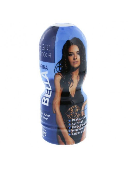 Телесный мастурбатор-вагина в тубе Bella - Dream Toys - в Омске купить с доставкой