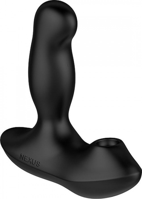 Черный вибратор-ротатор для стимуляции простаты Nexus Revo Air - Nexus Range - в Омске купить с доставкой
