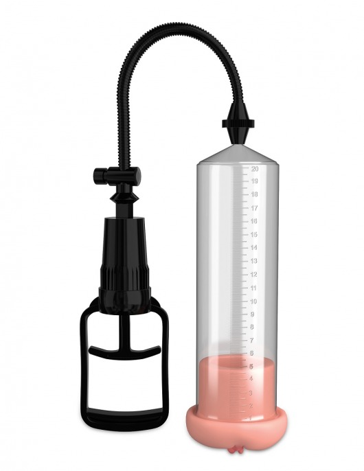 Вакуумная помпа PUMP WORX FANTA FLESH PUSSY PUMP - Pipedream - в Омске купить с доставкой