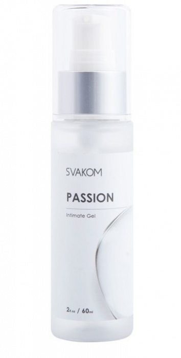 Смазка на водной основе Passion Intimate Gel - 60 мл. - Svakom - купить с доставкой в Омске