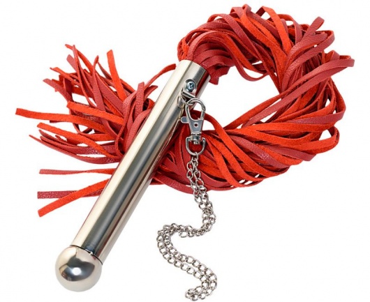 Красная кожаная плеть - ToyFa - купить с доставкой в Омске