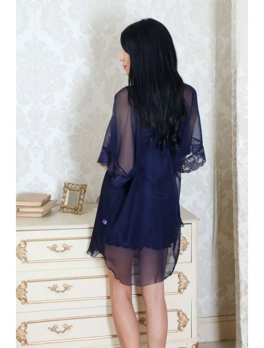 Легкий шифоновый халатик-кимоно - Felisse купить с доставкой