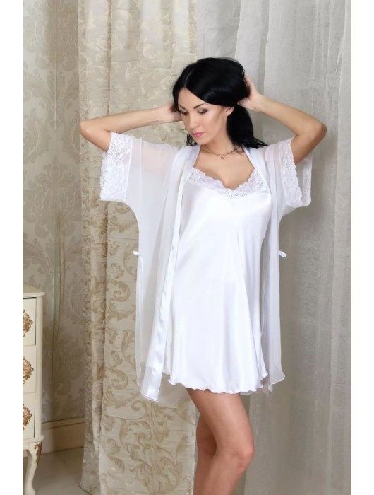 Легкий шифоновый халатик-кимоно - Felisse купить с доставкой