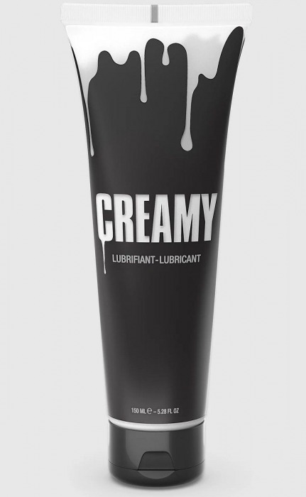Смазка на водной основе Creamy с консистенцией спермы - 150 мл. - Strap-on-me - купить с доставкой в Омске