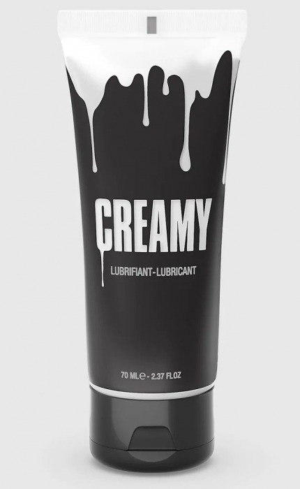 Смазка на водной основе Creamy с консистенцией спермы - 70 мл. - Strap-on-me - купить с доставкой в Омске