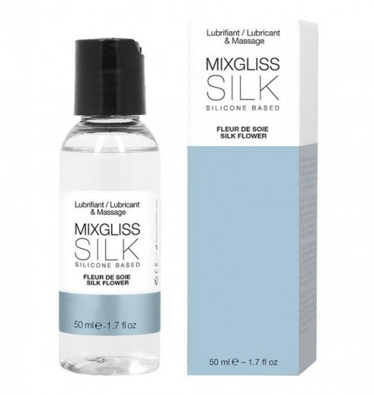 Смазка на силиконовой основе Mixgliss Silk - 50 мл. - Mixgliss - купить с доставкой в Омске