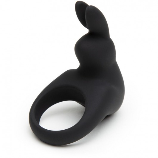 Черное эрекционное виброкольцо Happy Rabbit Rechargeable Rabbit Cock Ring - Happy Rabbit - в Омске купить с доставкой