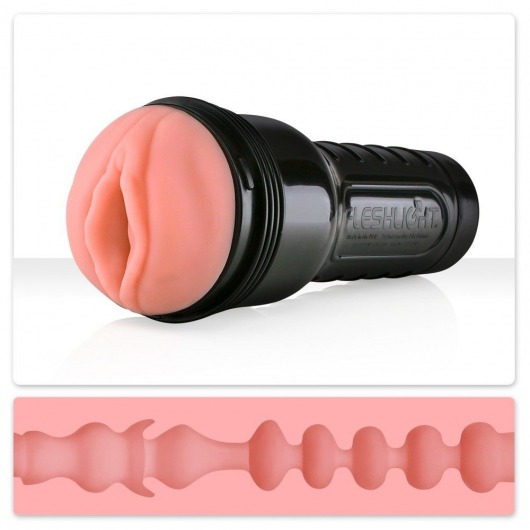 Мастурбатор-вагина Fleshlight - Pink Lady Mini-Lotus - Fleshlight - в Омске купить с доставкой