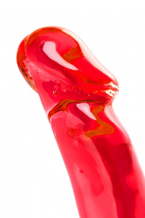 Красный леденец в форме члена со вкусом виски - 173 гр. - Sosuчki - купить с доставкой в Омске