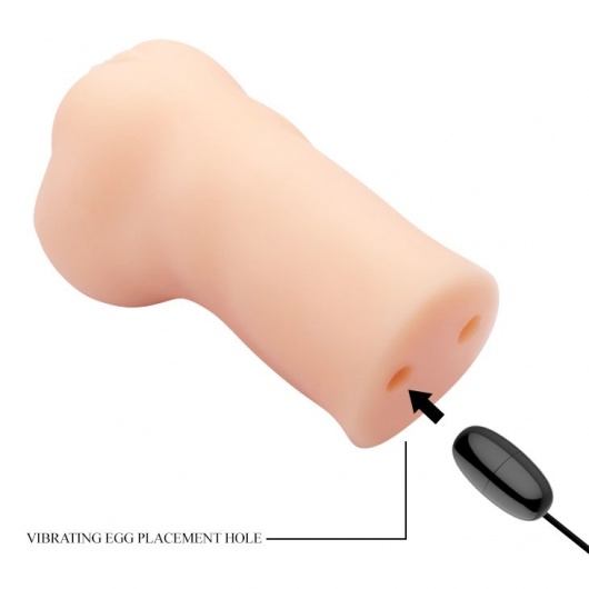 Телесный мастурбатор-вагина Rocket Pussy Nadya с вибрацией - Baile - в Омске купить с доставкой